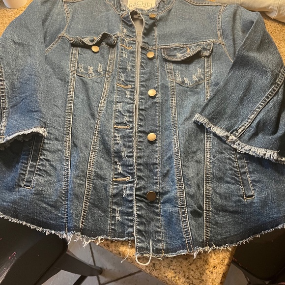 1x Plus Size designer Jean Jacket - Picture 1 of 1